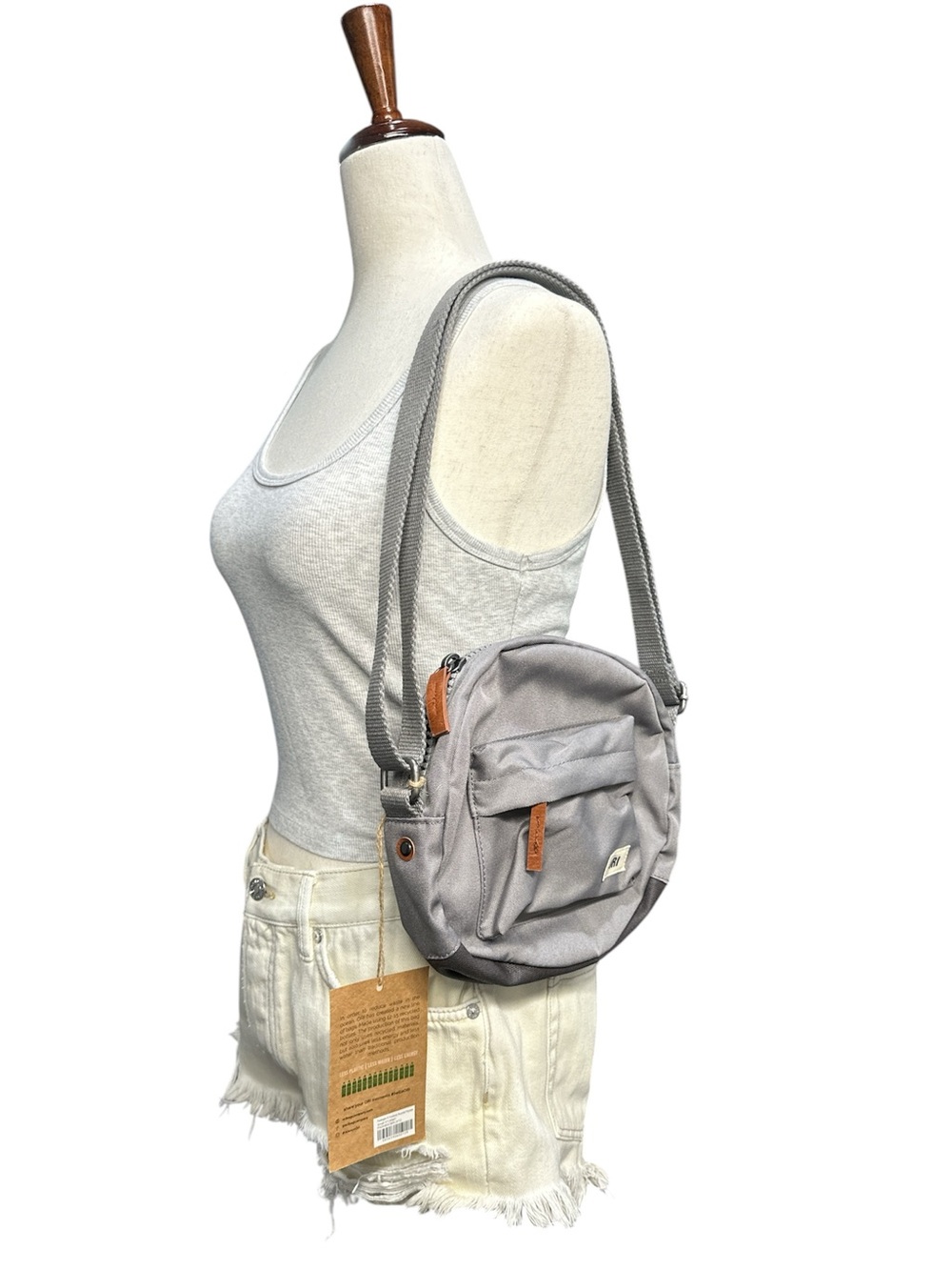 Crossbody Bag ORI London Paddington Stormy Recycled Nylon - Picture 2 of 7